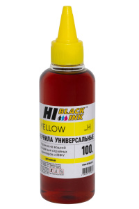 Чернила HP универсальные (Тип H-V1), 100мл, Yellow, Hi-Black