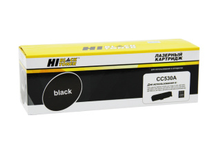 Картридж HP CC530A/CE410/CF380 / Canon 718, черный, 3,5K, Hi-Black