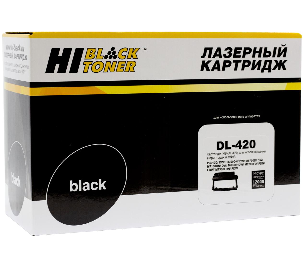 Драм-юнит Pantum DL-420 для M6700/ P3010, 12К, Hi-Black