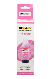 Контейнер с чернилами Epson 108 для L8050/ L18050, MagentaLight, 70ml, Hi-Black