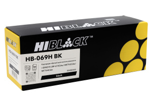 Картридж Canon 069HBK для i-Sensys LBP-673Cdw/MF752Cdw/MF754Cdw, Black, 7,6K, Hi-Black