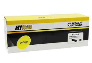 Картридж HP CE742A CLJ CP5220/5225/5225n/5225dn, желтый, 7.3K, Hi-Black