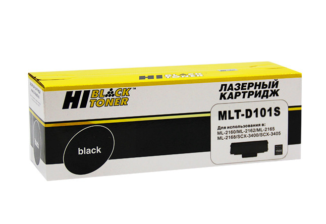 Картридж Samsung MLT-D101S для ML-2160/2165/ 2167/2168/ SCX-3400, 1.5K, Hi-Black