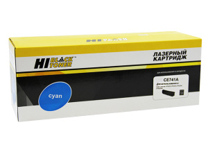 Картридж HP CE741A CLJ CP5220/5225/5225n/5225dn, синий, 7.3K, Hi-Black
