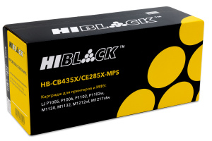 Картридж HP CE285X-MPS для LJ Pro P1102/M1212nf/M1132MFP/Canon 725, (высокоемкий), 6K, Hi-Black
