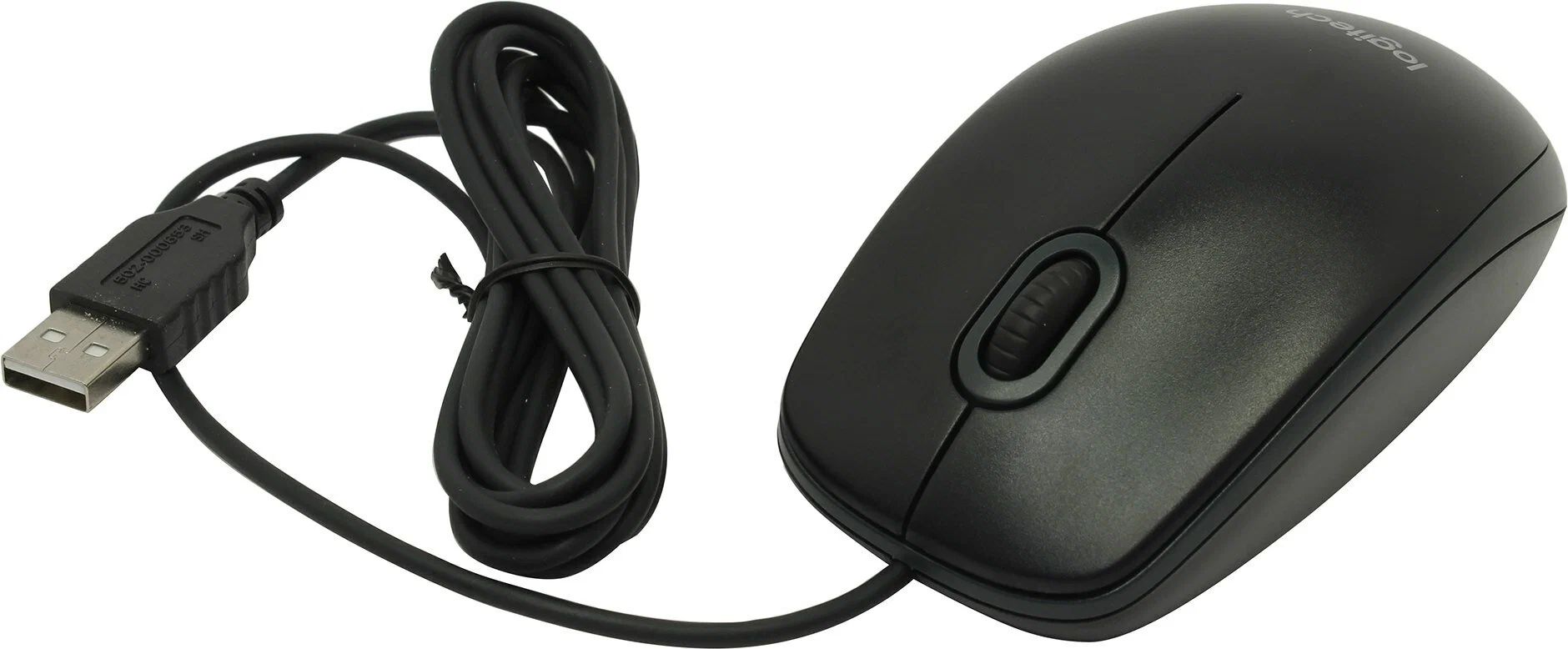Мышь Logitech B100 Optical USB Black