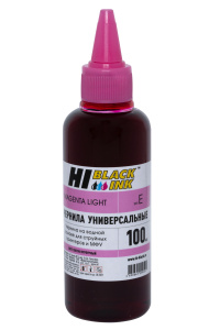 Чернила Epson универсальные (Тип E-V1), 100мл, LightMagenta, Hi-Black 