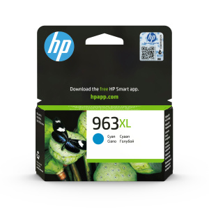 Картридж HP №963XL/3JA27AE для OfficeJet Pro 901x/ 902x, 1,6К, Cyan, оригинал 
