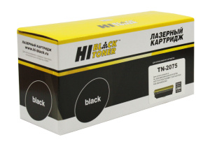 Тонер-картридж Brother TN-2075 для HL-2030/2040/2070, Hi-Black