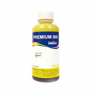 Чернила Epson L800/ L801/ L805/ L810/ L850/ L1800, 100 мл, желтые, InkTec (T6734/ T6744)
