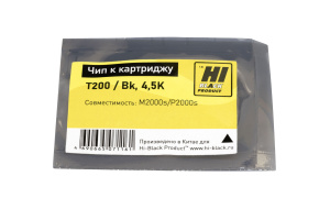 Чип Deli M2000s/P2000s (T200), Bk, 4,5K, Hi-Black