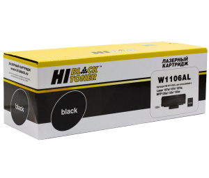 Картридж HP W1106AL (с чипом) для Laser 107a/107r/107w/ MFP135a/ 135r/ 135w, 5K, Hi-Black
