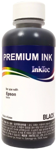 Чернила Epson L800/ L801/ L805/ L810/ L850/ L1800, 100 мл, чёрные, InkTec (T6731/ T6741)