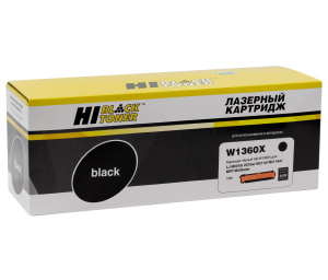 Картридж HP W1360X (с чипом) для HP LaserJet M211/MFP M236, 2,6K, Hi-Black