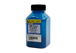 Тонер HP CLJ CP1215/ CM1312/ Pro 200 M251/ mfp M276, Тип 1.2, Cyan, 45 г, бан., Content