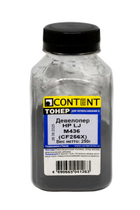Девелопер НP LJ М436 (CF256X), Bk, 250 г, банка, Content 
