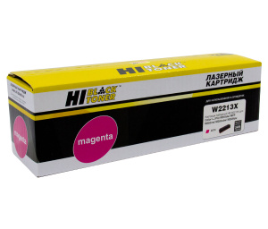 Картридж HP W2213X (без чипа) для CLJ Pro M255dw/MFP M282nw/M283fdn, Magenta, 2,45K, Hi-Black