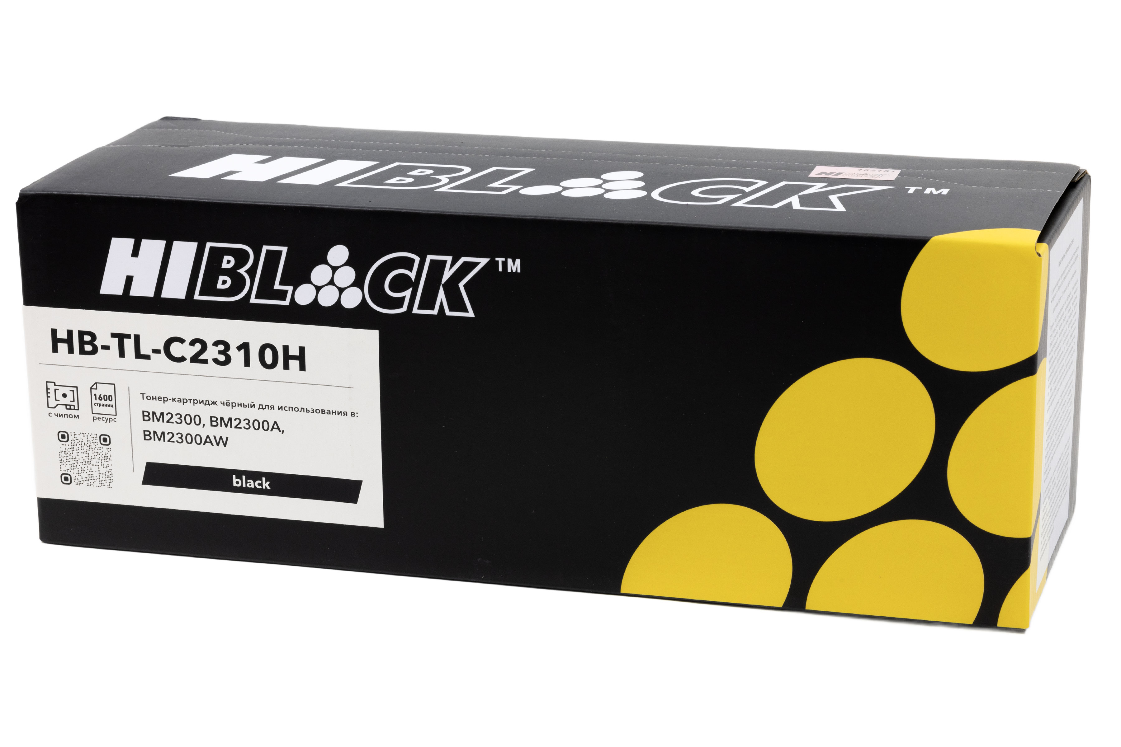 Картридж Pantum TL-C2310H для BM2300/ BM2300A/ BM2300AW, 1,6K, Hi-Black