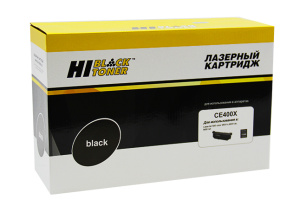 Картридж HP CE400X, HP LJE M551n/M575dn, черный, 11K, с чипом, Hi-Black