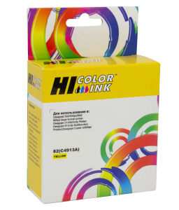 Картридж HP C4913A/№82 для DesignJet 500/800, Yelow, Hi-Black