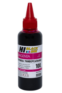 Чернила Epson универсальные (Тип E-V1), 100мл, Magenta, Hi-Black
