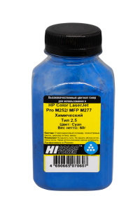 Тонер HP CLJ Pro M252/ MFP M277, Химический, Тип 2.5, C, 60 г, банка, Hi-Black
