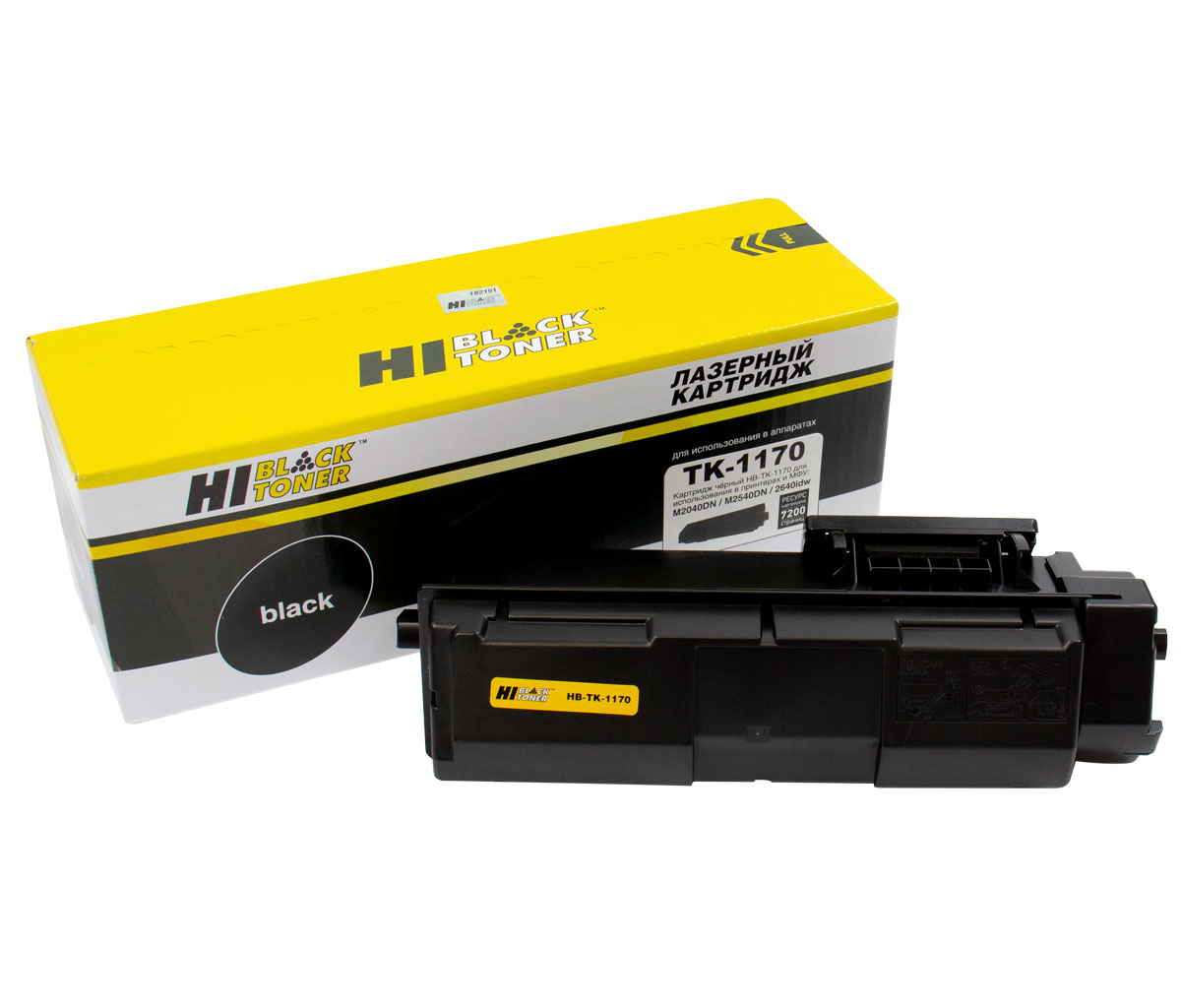 Тонер-картридж Kyocera TK-1170 для Ecosys M2040dn/M2540dn, 7,2K, Hi-Black