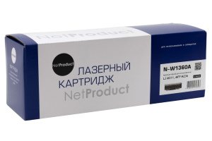 Картридж HP W1360A (с чипом) для LaserJet M211/MFP M236, 1,15K, NetProduct