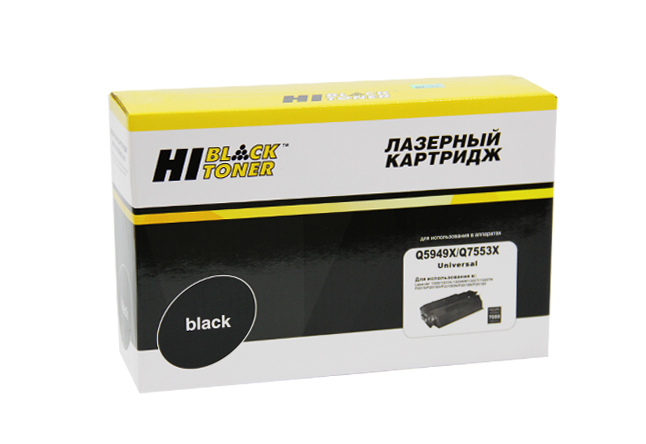 Картридж HP Q5949X/Q7553X для LJ P2015/1320/3390/3392 / Canon 715, 7K, Hi-Black