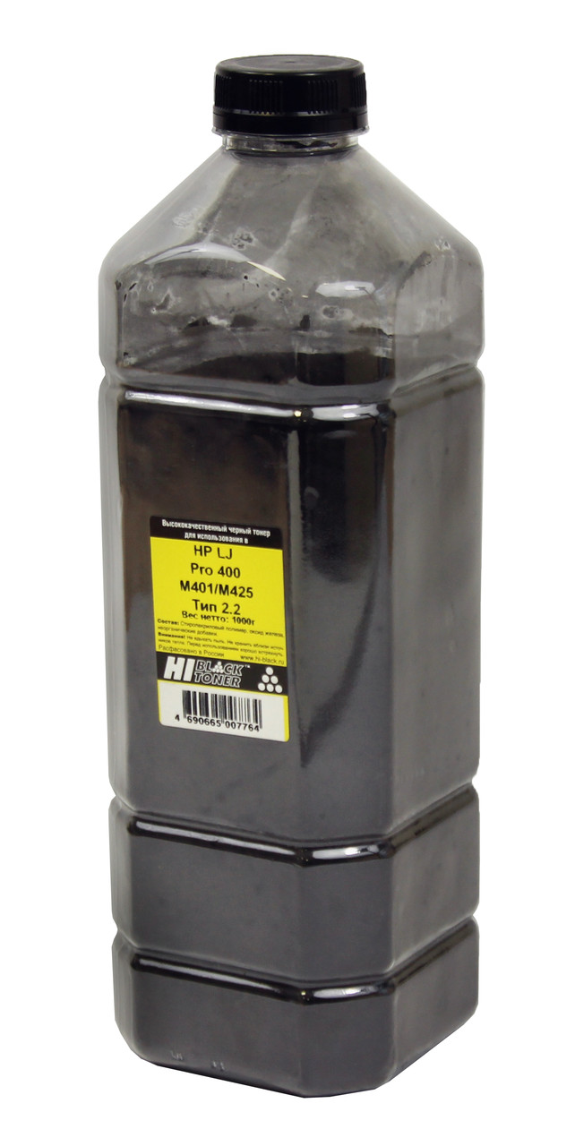 Тонер HP LJ M401/M425, 1кг, тип 2.2, кан., Hi-Black