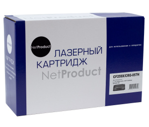 Картридж HP CF259X/ 057H (c чипом) для M304/ 404n/ M428dw/ MF443/ 445, 10K, NetProduct