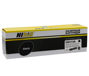Картридж HP CE310A для CP1025/ M175/275/ Canon 729, черный, 1,2K, с чипом, Hi-Black