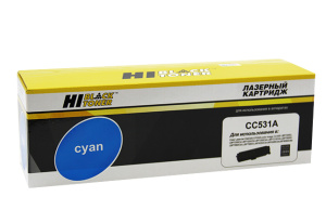 Картридж HP CC531A/CE411/CF381 / Canon 718, синий, 2,8K, Hi-Black