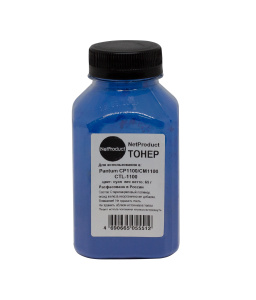 Тонер Pantum CP1100/CM1100 (CTL-1100), Cyan, 65 г, банка, NetProduct
