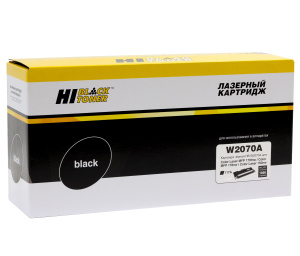 Картридж HP W2070A (с чипом) для CL 150a/150nw/ MFP178nw/ 179fnw, 117A, Bk, 1K, Hi-Black