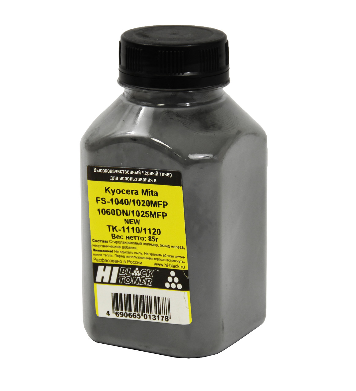 Тонер Kyocera FS-1020/25/ 1040/1060 (TK-1110/ TK-1120), 85гр, бут., Hi-Black 