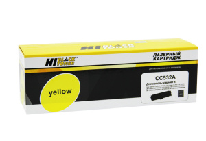 Картридж HP CC532A/CE412/CF382 / Canon 718, желтый, 2,8K, Hi-Black
