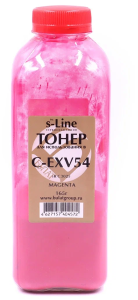 Тонер Canon iR C3025 банка 165г C-EXV54 (тонер+девелопер) Magenta БУЛАТ s-Line