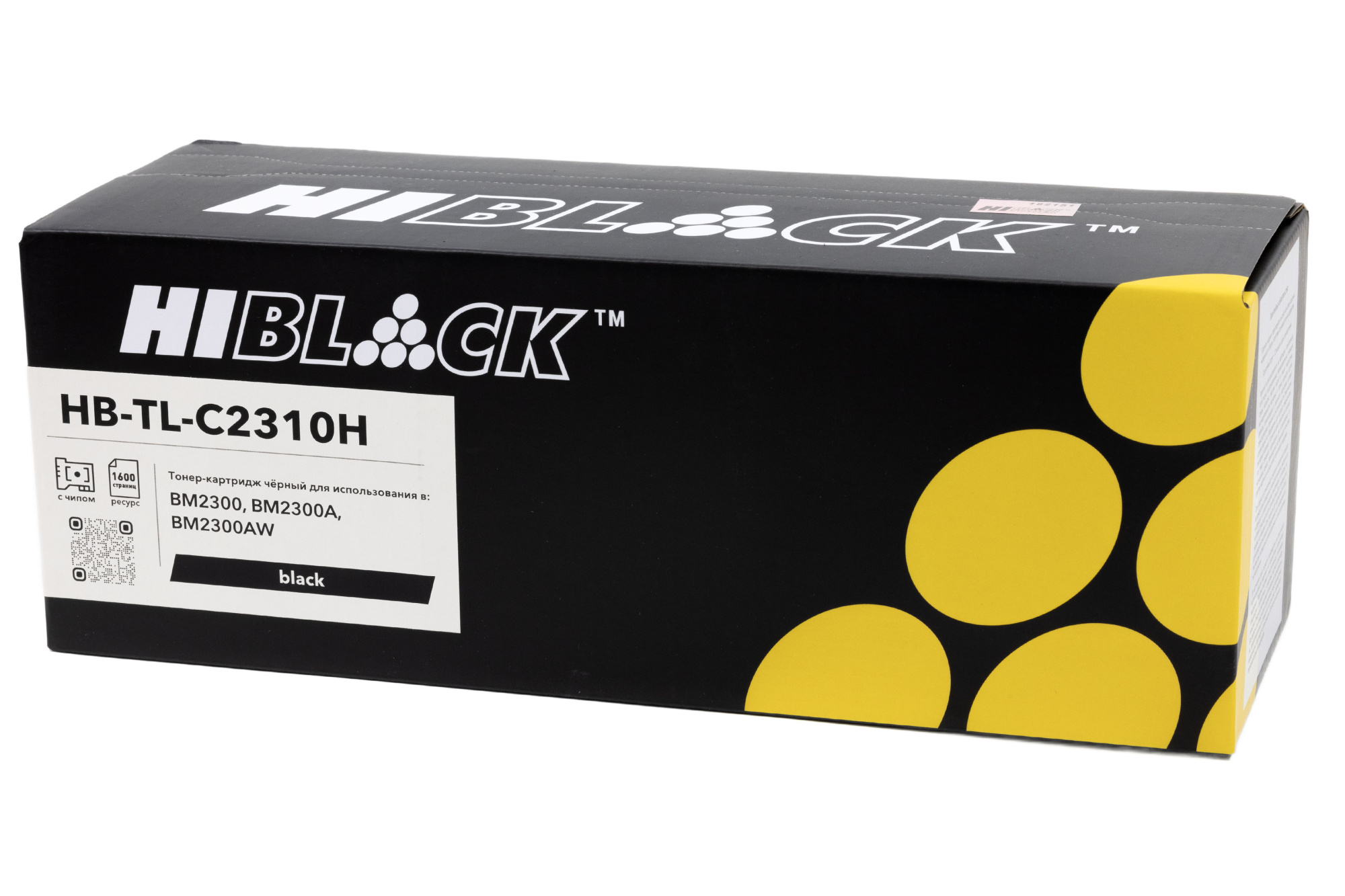 Картридж Pantum TL-C2310H для BM2300/ BM2300A/ BM2300AW, 1,6K, Hi-Black
